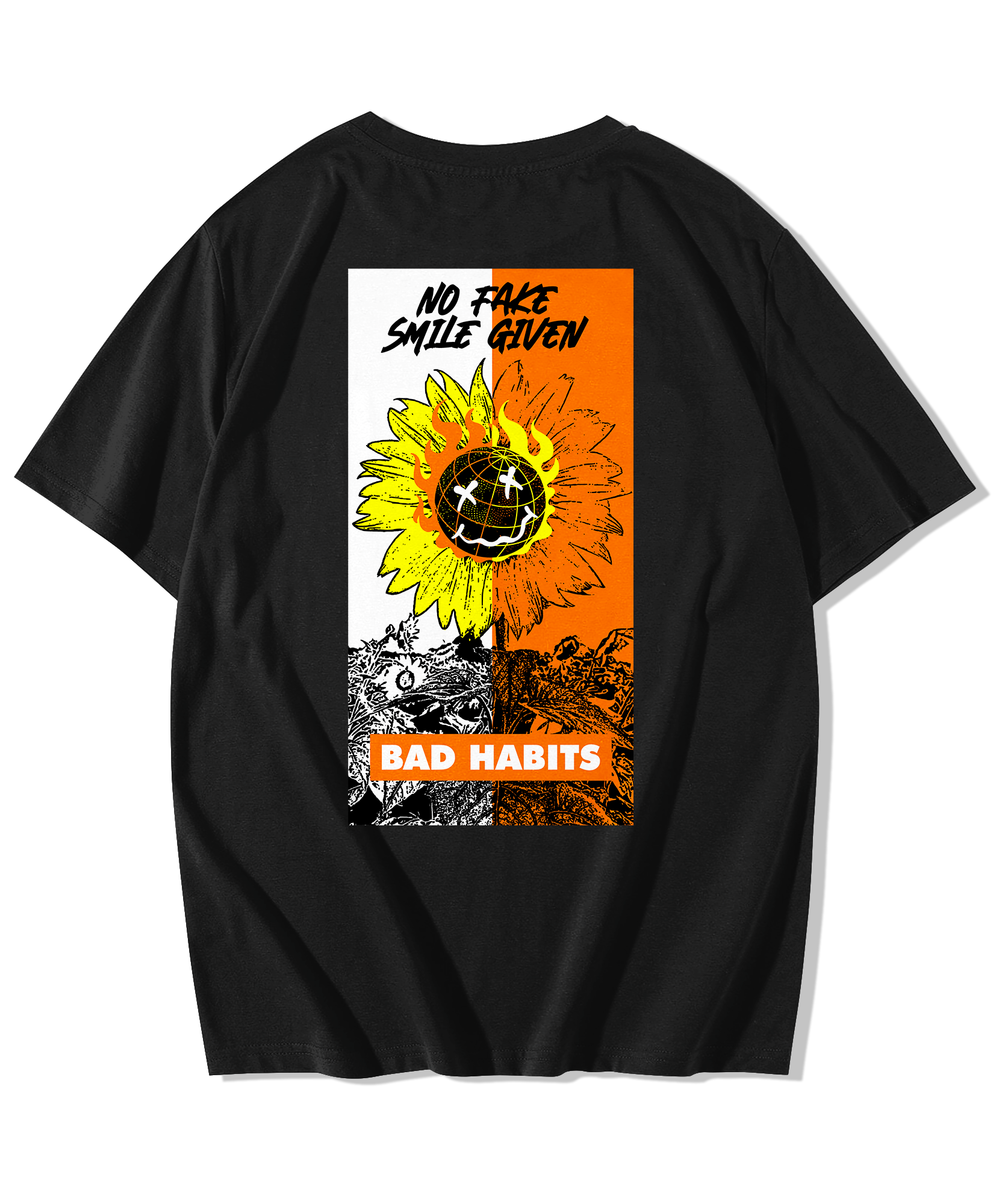 Alfaq Bad habits Oversized T-Shirt - Alfaq